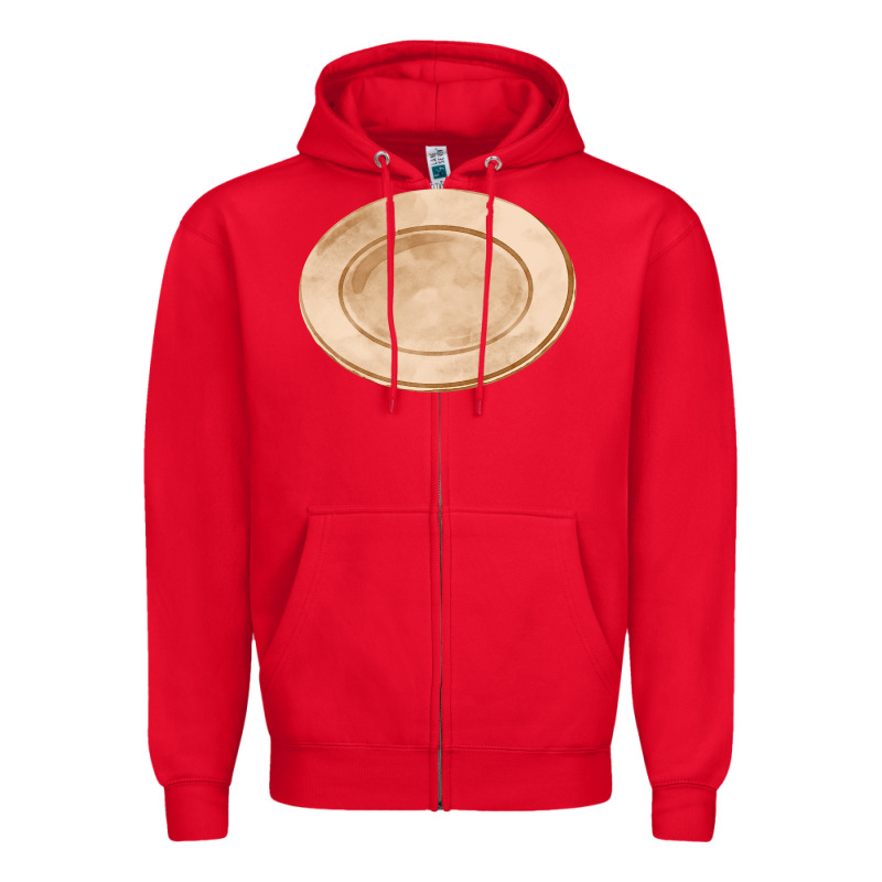 Plate Fa Element Zipper Hoodie by FaDigitalArtStudio | Teevron