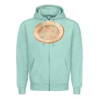 Seafoam plate fa element Zipper Hoodie - FaDigitalArtStudio