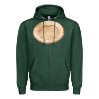 Sports Green plate fa element Zipper Hoodie - FaDigitalArtStudio