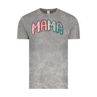 Cloud Rock mama christmas plaid Vintage Tee - MaliasSmallBusiness