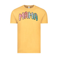 Vintage Mustard mama christmas plaid Vintage Tee - MaliasSmallBusiness