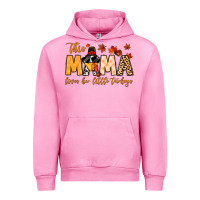 Fuchsia Pink this mama loves her little turkeys Urban Hoodie - MaliasSmallBusiness