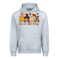Heather Grey this mama loves her little turkeys Urban Hoodie - MaliasSmallBusiness