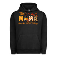 Pigment Black this mama loves her little turkeys Urban Hoodie - MaliasSmallBusiness