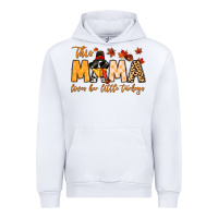 White this mama loves her little turkeys Urban Hoodie - MaliasSmallBusiness