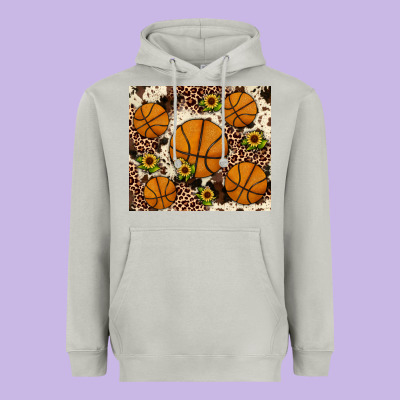 Basketball Heavyweight Hoodie Designed By Jahusdesignshop
