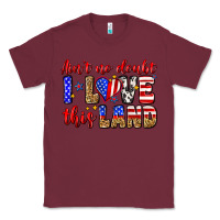 Burgundy ain't no doubt i love this land Classic Tee - Zillion Design Studio