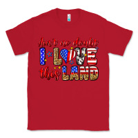 Red ain't no doubt i love this land Classic Tee - Zillion Design Studio