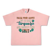 Salmon drink your coffee and handle your shit Urban Heavy Tee - texasbilliewilder