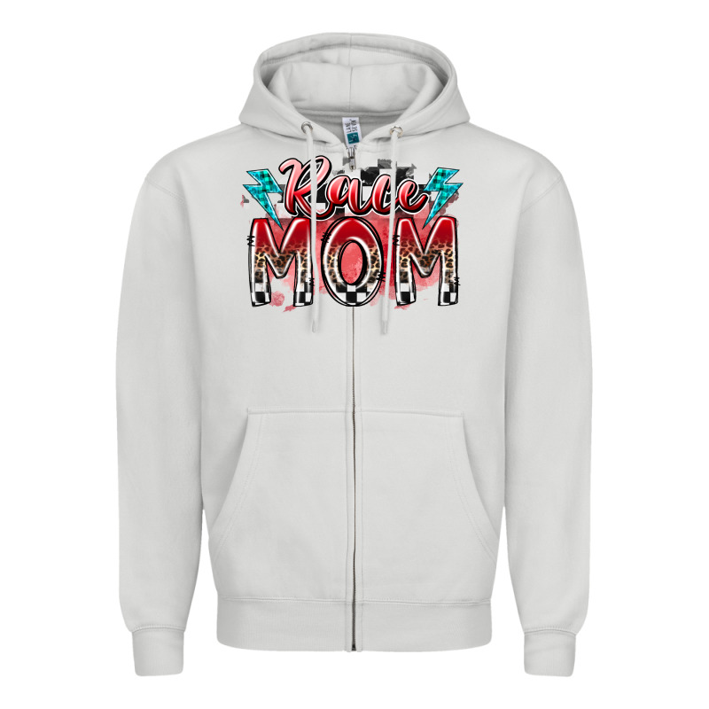 Race Mom Zipper Hoodie by RacoonDesign | Teevron