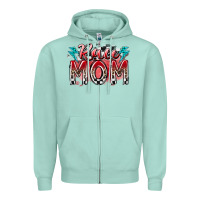 Seafoam race mom Zipper Hoodie - RacoonDesign