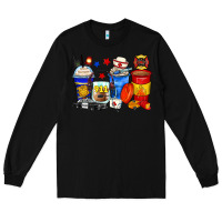 Black dispatcher coffee cups Long Sleeve Tee - Zillion Design Studio