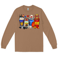 Toasted Coconut dispatcher coffee cups Long Sleeve Tee - Zillion Design Studio