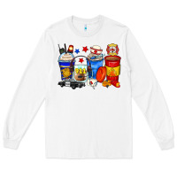 White dispatcher coffee cups Long Sleeve Tee - Zillion Design Studio