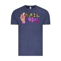 Vintage Denim nail boss Vintage Tee - BarkalooDesign