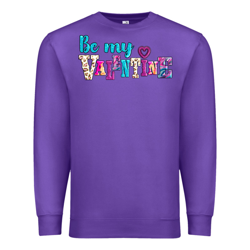 Be My Valentine Premium Sweatshirt by AdoDesignShop | Teevron