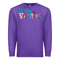Purple be my valentine Premium Sweatshirt - AdoDesignShop
