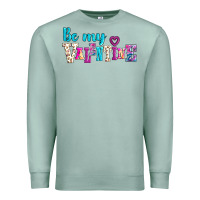 Seafoam be my valentine Premium Sweatshirt - AdoDesignShop
