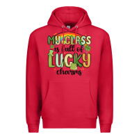 Cardinal my class is full of lucky charms Premium Hoodie - MaliasSmallBusiness