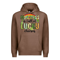 Chestnut my class is full of lucky charms Premium Hoodie - MaliasSmallBusiness