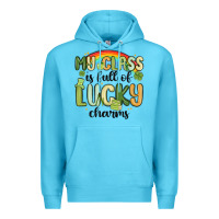 Ocean Blue my class is full of lucky charms Premium Hoodie - MaliasSmallBusiness