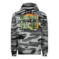 Slate Camo my class is full of lucky charms Premium Hoodie - MaliasSmallBusiness