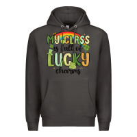 Smoke my class is full of lucky charms Premium Hoodie - MaliasSmallBusiness