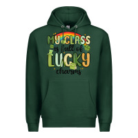 Sports Green my class is full of lucky charms Premium Hoodie - MaliasSmallBusiness