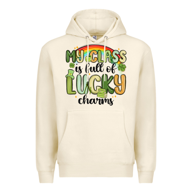 My Class Is Full Of Lucky Charms Premium Hoodie by MaliasSmallBusiness | Teevron
