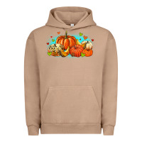 Pigment Burro thankful pumpkins Urban Hoodie - MaliasSmallBusiness
