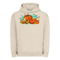 Pigment French Oak thankful pumpkins Urban Hoodie - MaliasSmallBusiness
