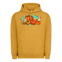 Pigment Peanut Butter thankful pumpkins Urban Hoodie - MaliasSmallBusiness
