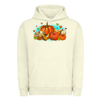 Pigment Pistachio thankful pumpkins Urban Hoodie - MaliasSmallBusiness