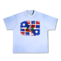 Grape Ice dominican and puerto rico flag Urban Heavy Tee - texasbilliewilder