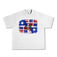 Lunar Rock dominican and puerto rico flag Urban Heavy Tee - texasbilliewilder