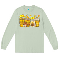 Matcha childhood cancer coffee cups Long Sleeve Tee - Zillion Design Studio
