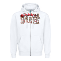 White Raising Ballers Zipper Hoodie - RacoonDesign