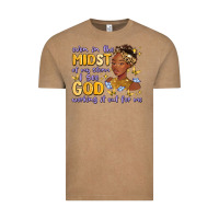 Vintage Coffee even in the midst of my storm i see god working it Vintage Tee - MaliasSmallBusiness