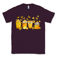 Plum Childhood Cancer Coffee Cups Classic Tee - texasbilliewilder