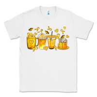 White Childhood Cancer Coffee Cups Classic Tee - texasbilliewilder