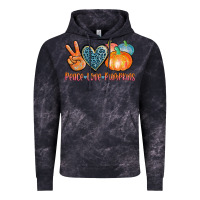Cloud Black peace love pumpkins Vintage Hoodie - AdoDesignShop