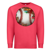 Cardinal western baseball leopard serape pattern Premium Sweatshirt - Artiststas