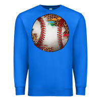 True Royal western baseball leopard serape pattern Premium Sweatshirt - Artiststas