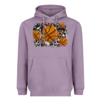 Lavender basketball background Heavyweight Hoodie - JahusDesignShop