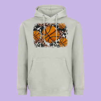Basketball Background Heavyweight Hoodie Designed By Jahusdesignshop