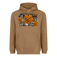 Toasted Coconut basketball background Heavyweight Hoodie - JahusDesignShop