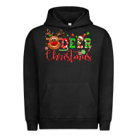 Pigment Black Deer Christmas reindeer Urban Hoodie - NancyCooperArtShop