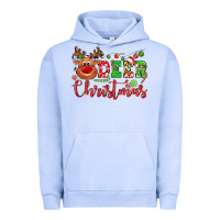 Pigment Grape Ice Deer Christmas reindeer Urban Hoodie - NancyCooperArtShop