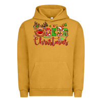 Pigment Peanut Butter Deer Christmas reindeer Urban Hoodie - NancyCooperArtShop