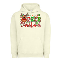 Pigment Pistachio Deer Christmas reindeer Urban Hoodie - NancyCooperArtShop